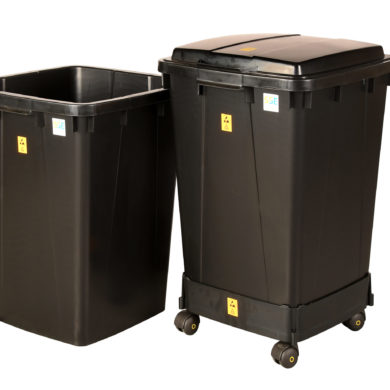 Conductive 90 Litre Waste Bin