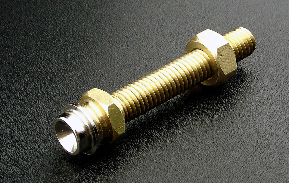 45mm Brass Earth Bolt Static Safe Environments
