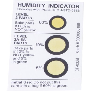 Humidity Indicator Card - Humidity Gaug