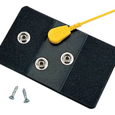Connection Point Plate with four 10mm press studs