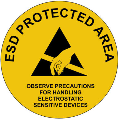 EPA Floor, Wall and Door Sign 300mm diameter