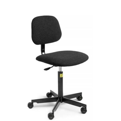 ESD Gas Lift Chair, Low Model With Castors 450mm – 590mm