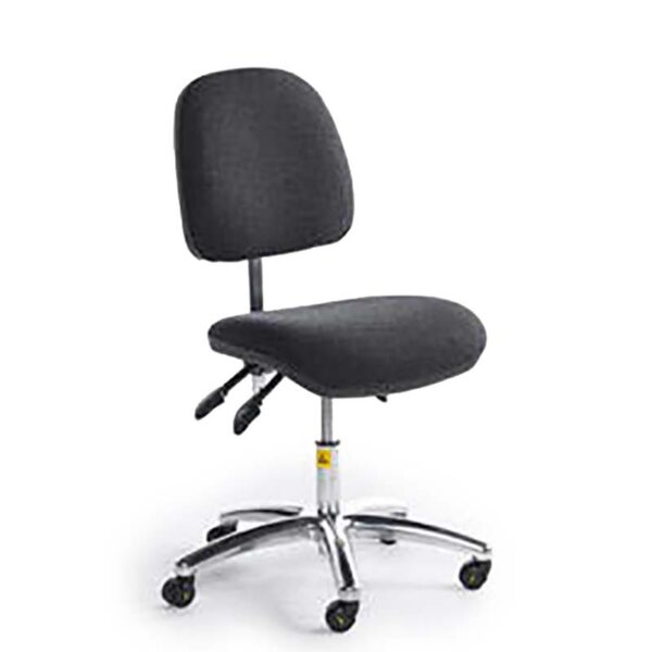 ESD Shell Back Chair, Low Model 430mm – 570mm With Castors (fabric)
