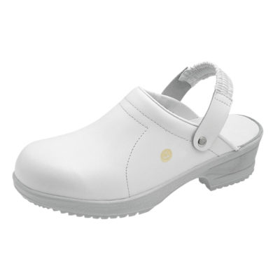 Sievi File White ESD Clogs - Static Safe Environments - ESD Shoes - Static Safe Environments