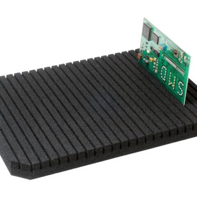 Static Dissipative Foam PCB holder