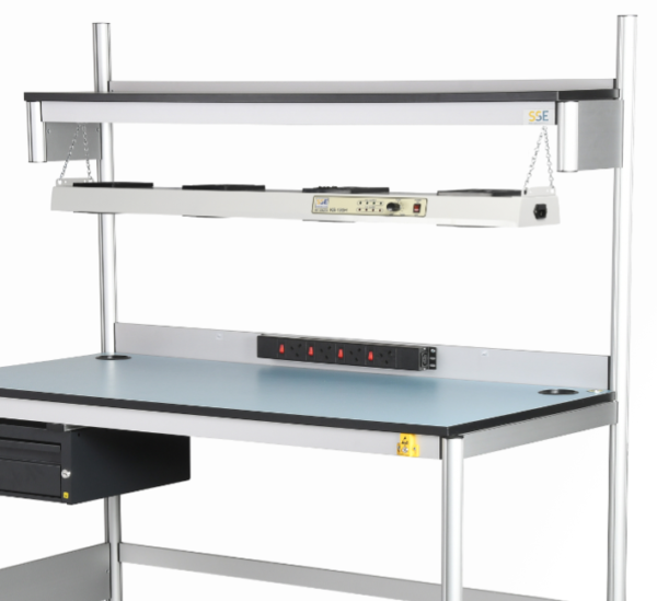 Overhead four fan ioniser