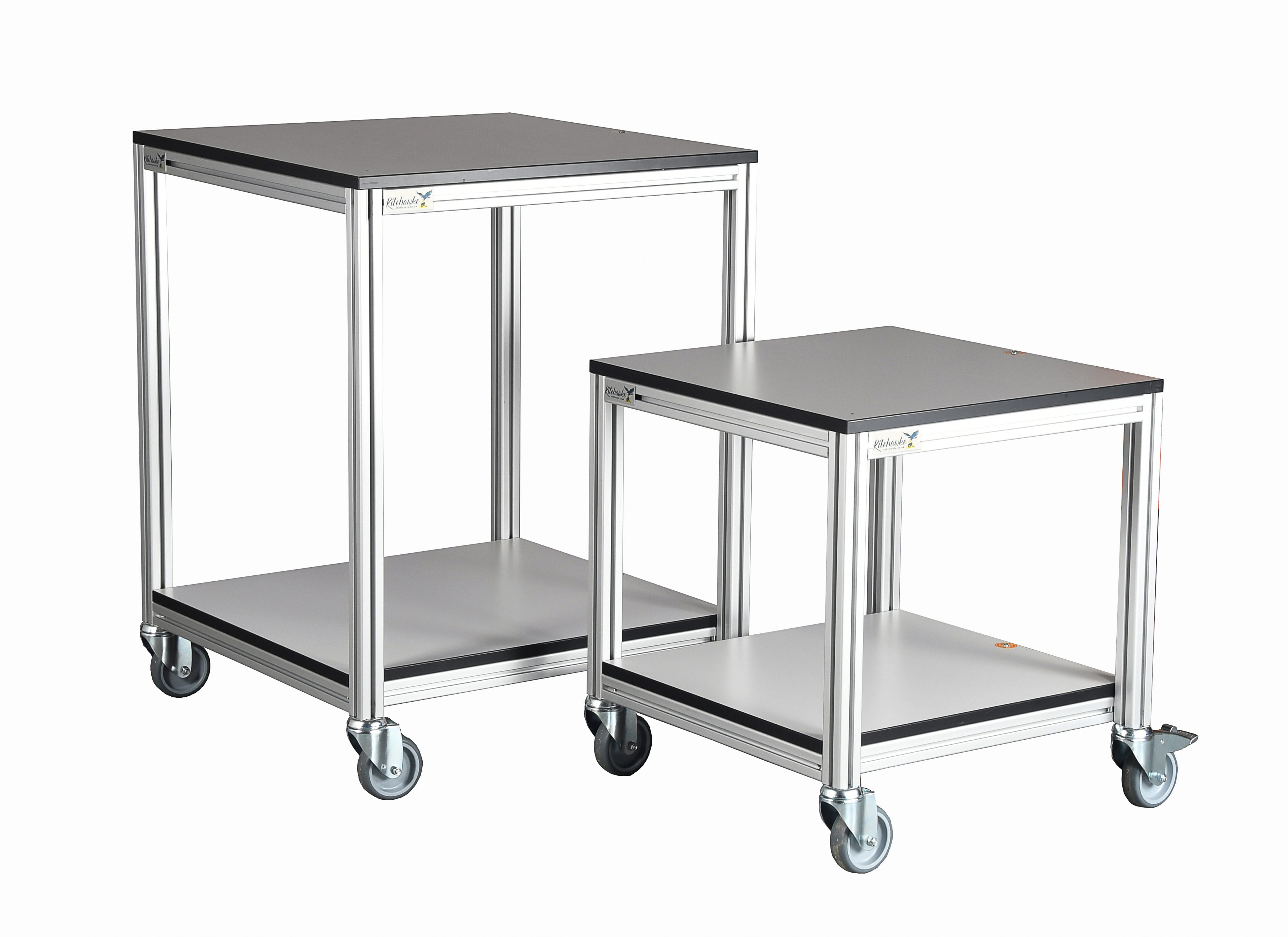 Kitehawke Aluminium ESD Trolleys Static Safe Environments