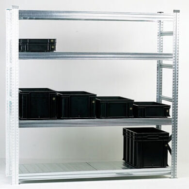 ESD Shelving Longspan Extension Bay With 4 Shelves