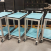 Kitehawke Trolleys With Neostat Static Dissipative Rubber Shelves