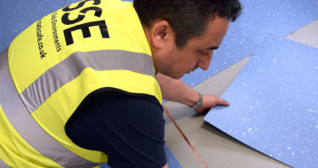 SSE ESD Floor Installation