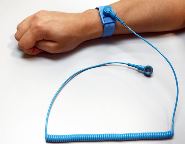 Anti Static Wrist Strap – Premium Range – Blue – ESD Grounding