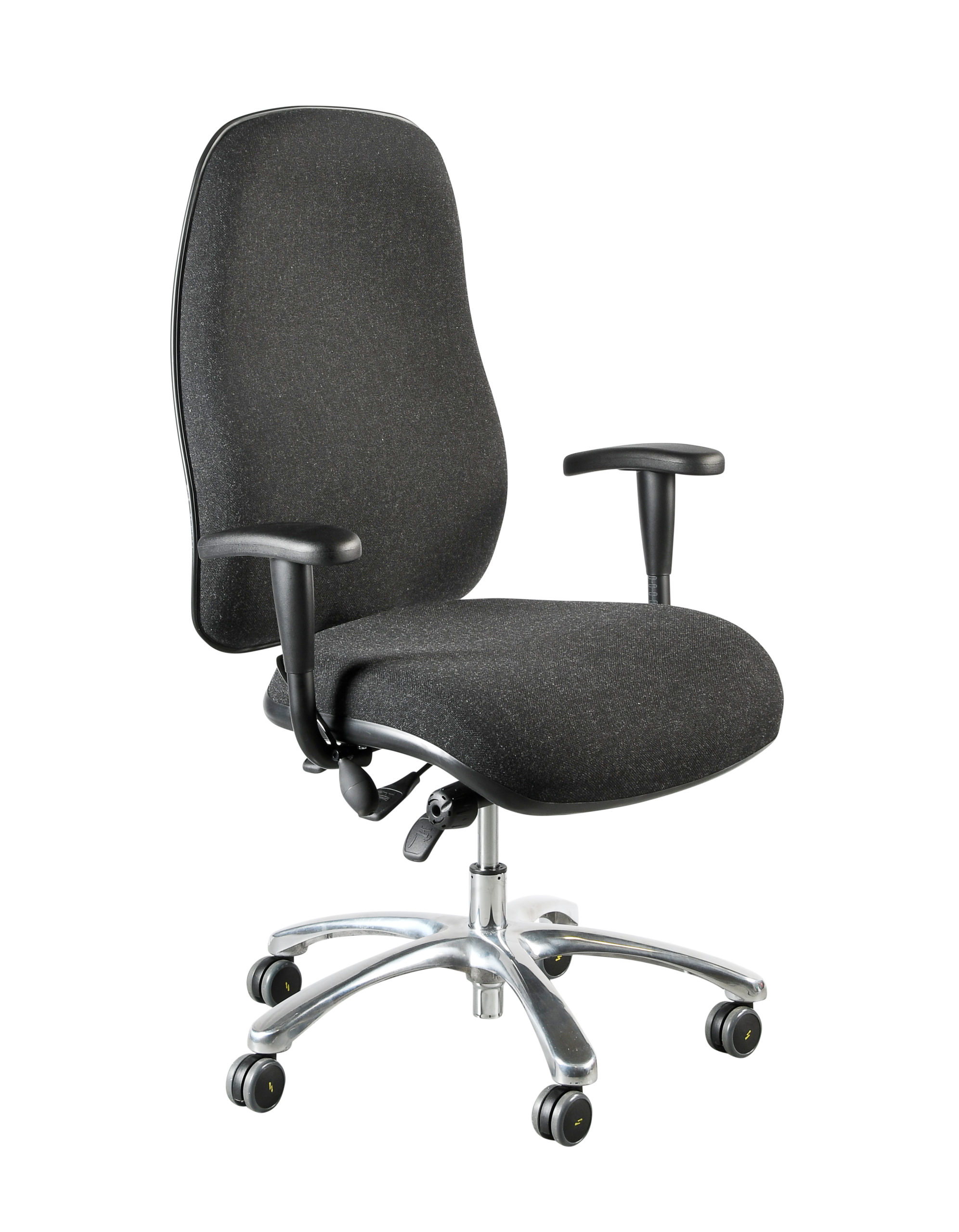 Bariatric ESD Chair with Castors (Fabric) Static Safe