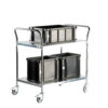 71023 - Two tier ESD trolley with Wez containers