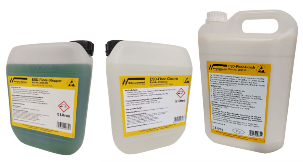 ESD Floor Treatments added to the range Static Safe Environments