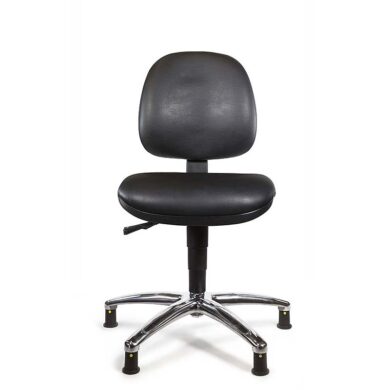 Tech Range Low Model ESD Chair With Glides – Vinyl Upholstery 25117