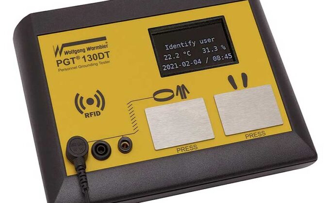 PGT130DT Personnel Grounding Tester Data Logger