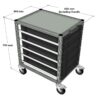 ESD Container Trolley Low 69001