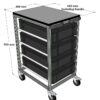 Mid 4 Level ESD Container Trolley 69003